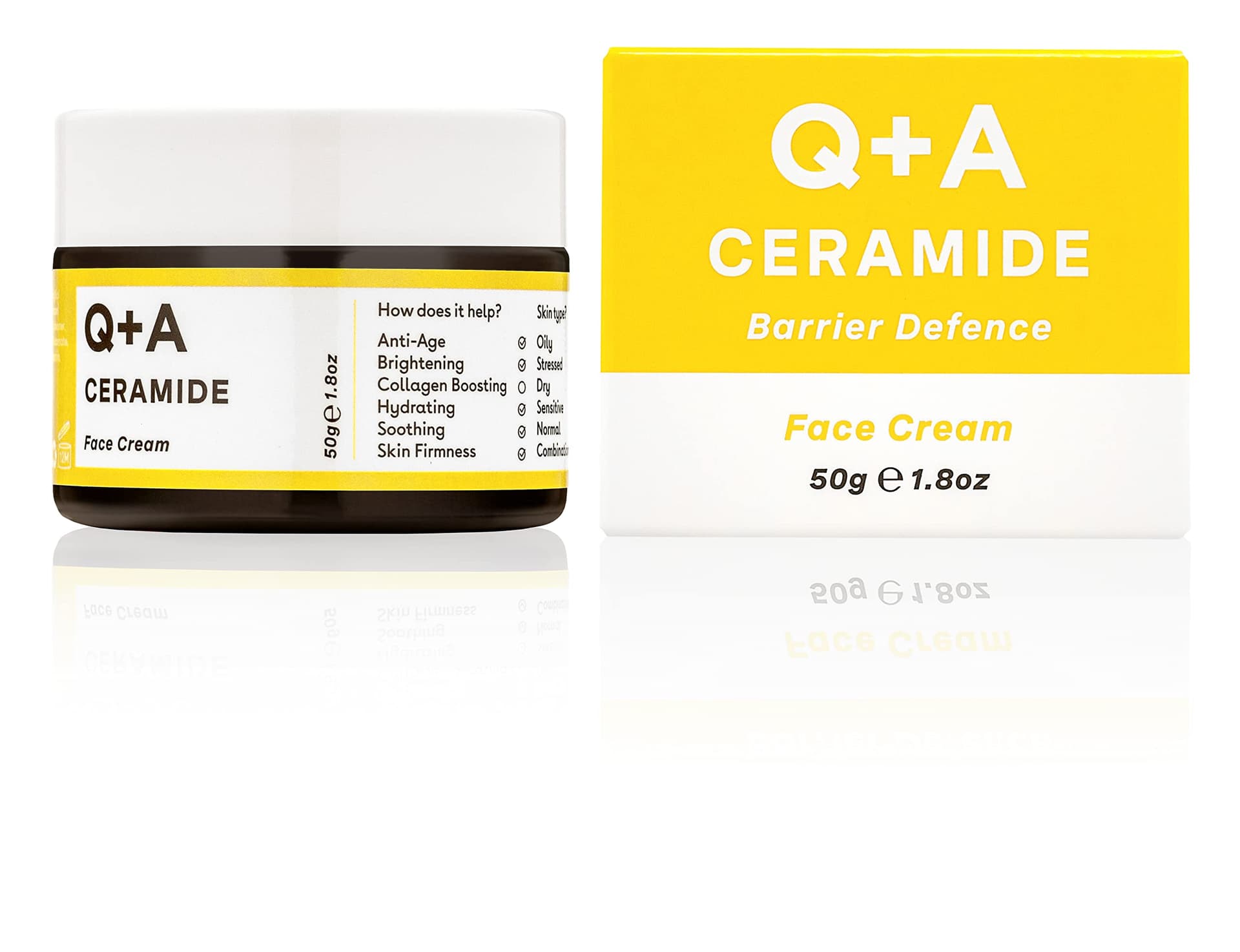 Q+A Ceramide Barrier Defense Face Cream