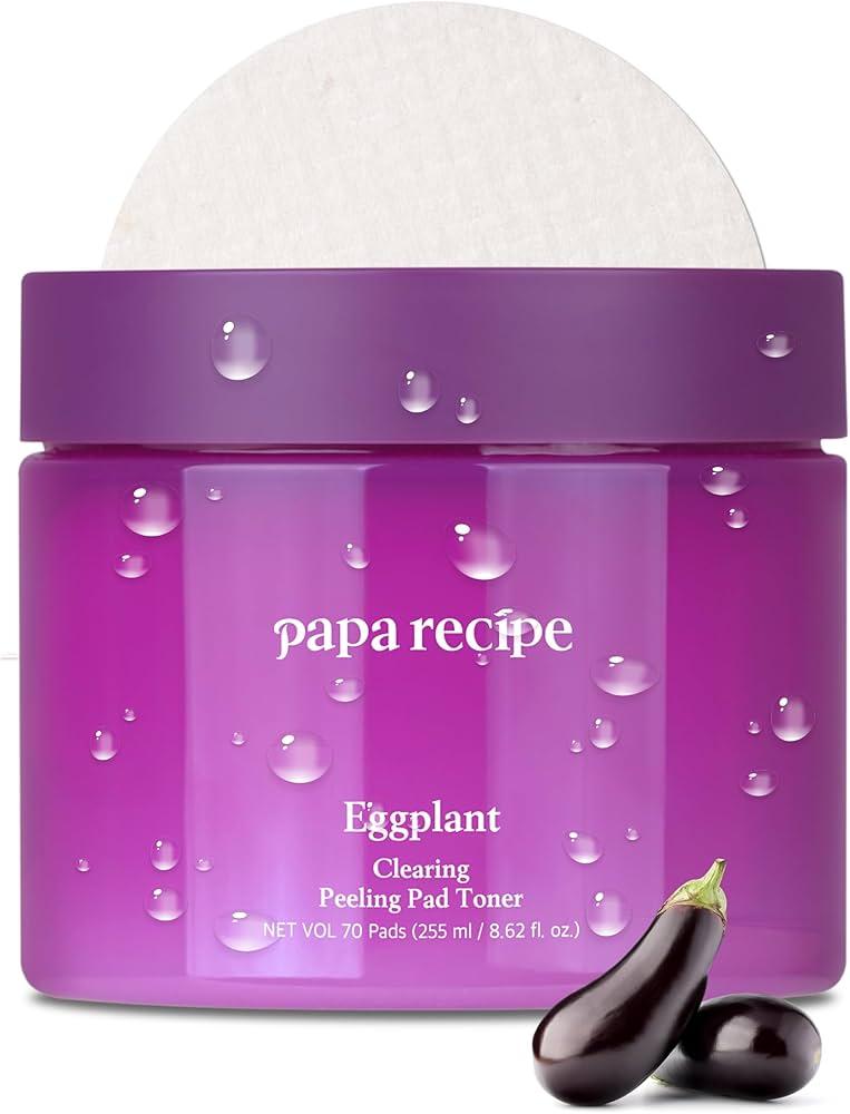 Papa Recipe Eggplant Clearing Peeling Pad Toner