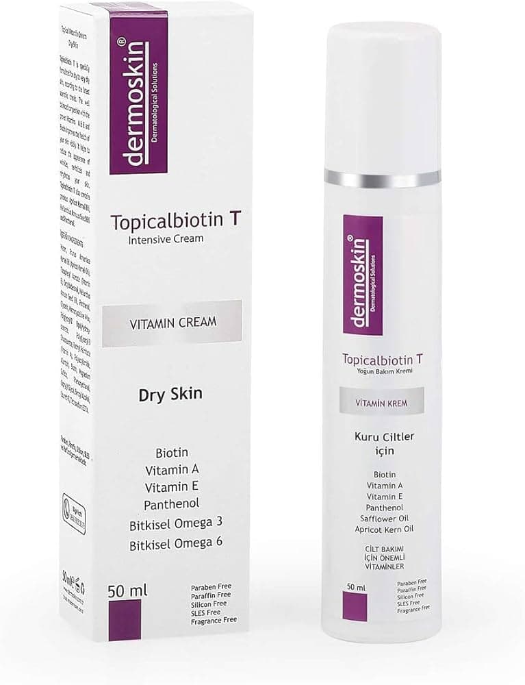 Dermoxin Topicalbiotin T Care Cream for Dry Skin