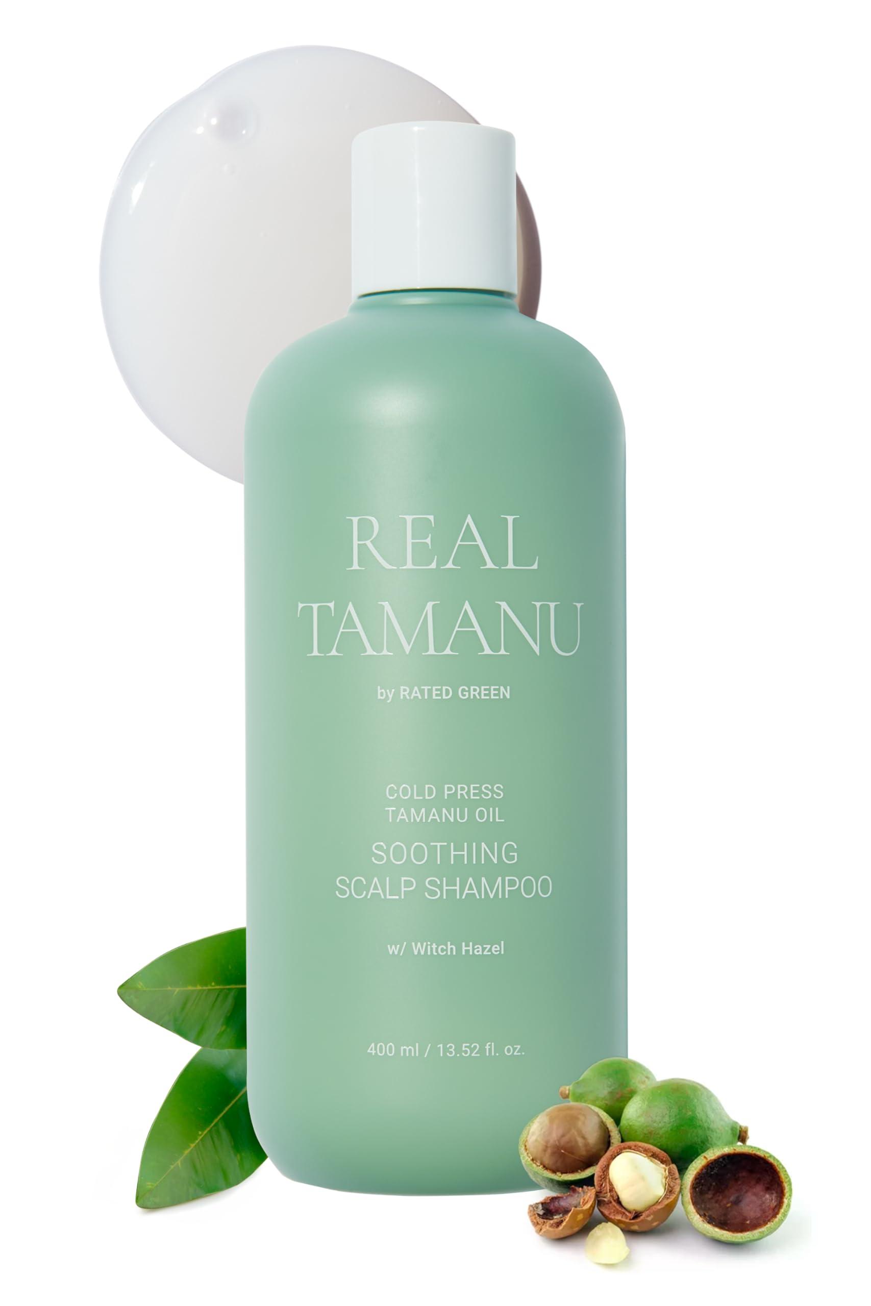 Rated Green Real Tamanu Cold Press Tamanu Oil Soothing Scalp Shampoo