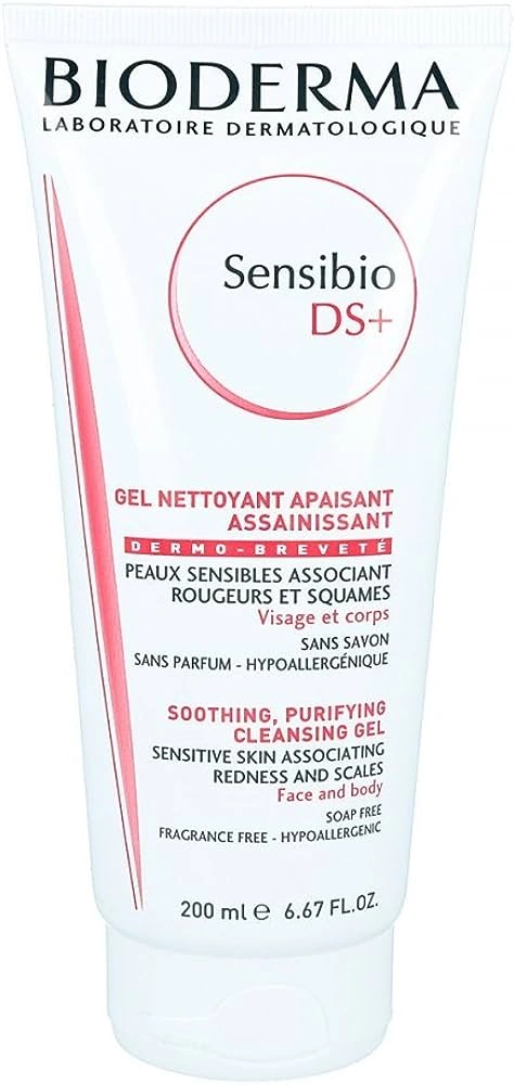 Bioderma Sensibio DS+ Soothing Purifying Cleansing Gel