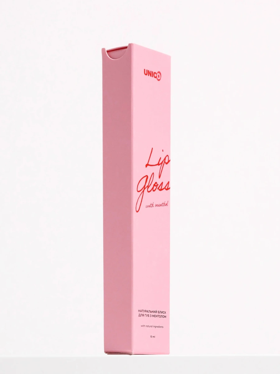Unico Lip Gloss with menthol