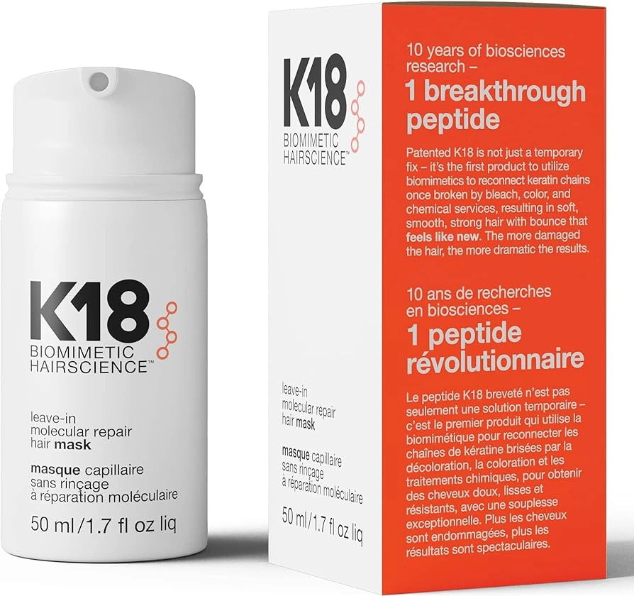 K18 Leave-in molecular repair hair mask