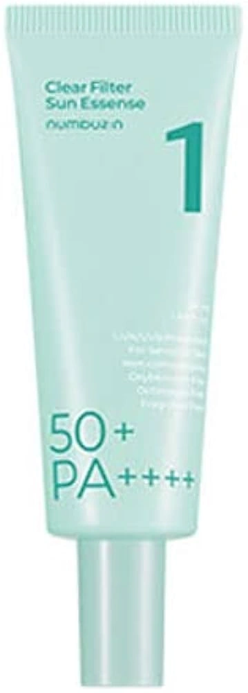 Numbuzin - No.1 Clear Filter Sun Essence SPF50+ PA++++ - 