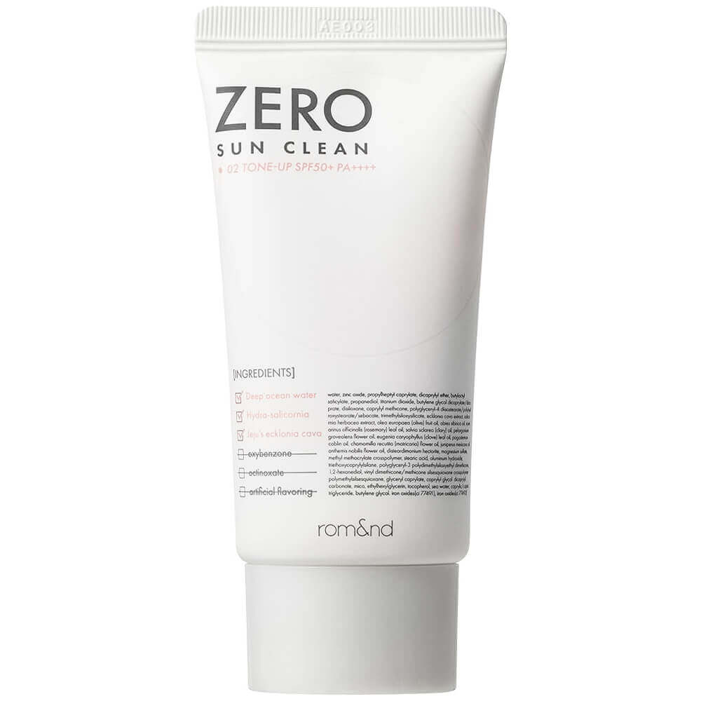 Rom&Nd Zero Sun Clean Tone Up SPF 50+ PA++++