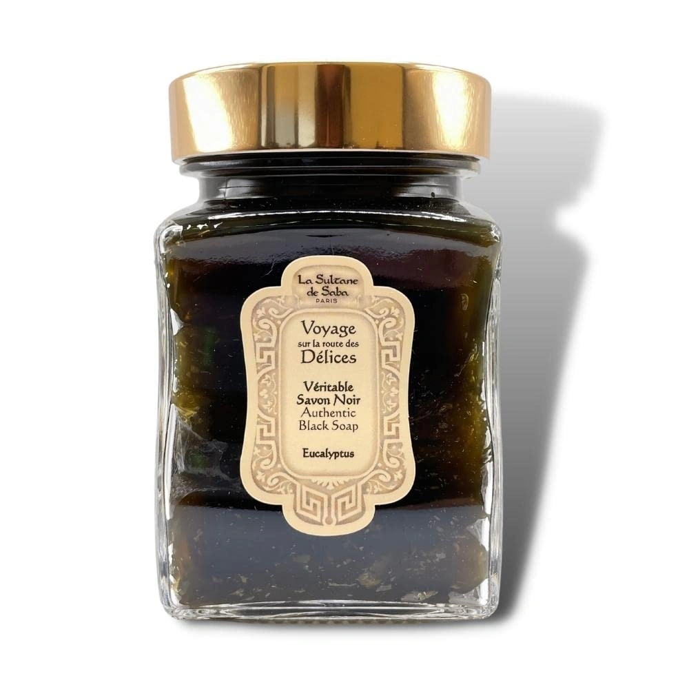 La Sultane De Saba Authentic Eucalyptus Black Soap