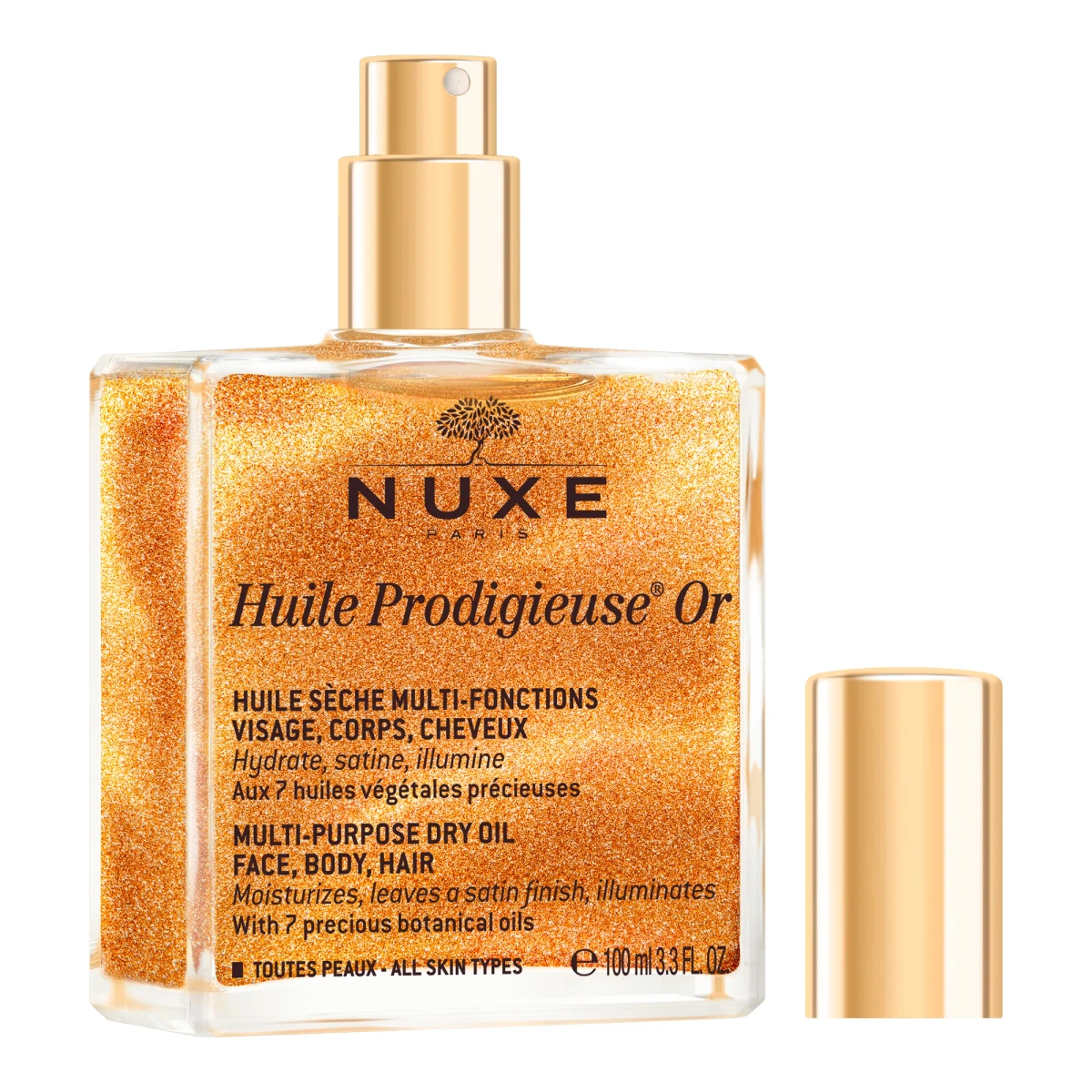 Nuxe Huile Prodigieuse Gold Shimmer Dry Oil