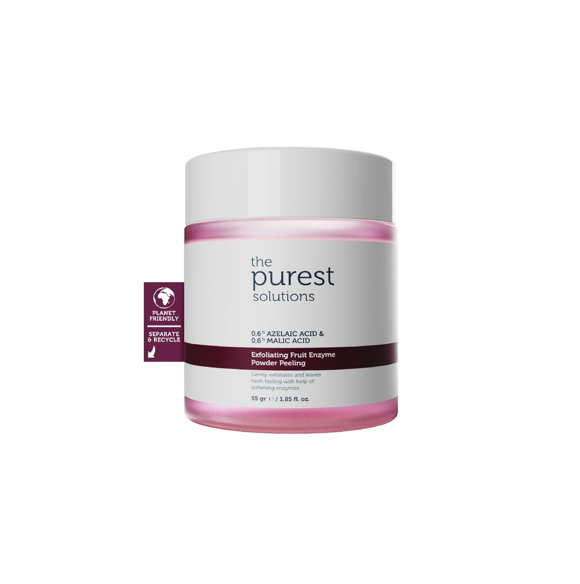 The Purest Solutions Exfoliating Fruit Enzyme Powder Peeling