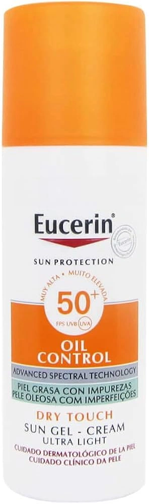 Eucerin Oil Control Dry Touch Face Sun Gel-Cream SPF 50
