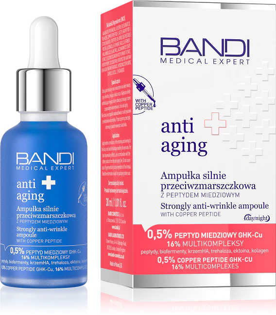 BANDI Strongly anti-wrinkle ampoule with copper peptide