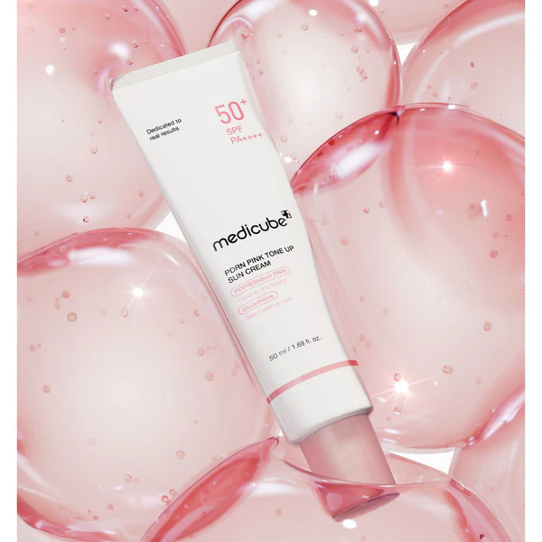 Medicube PDRN Pink Tone Up Sun Cream SPF50+ PA++++