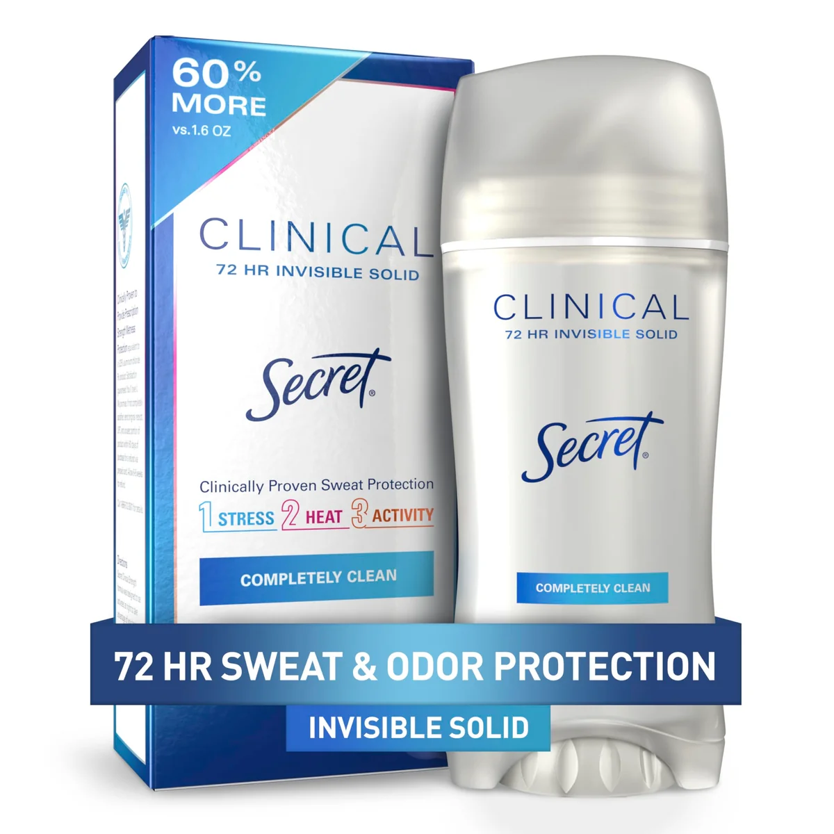 Secret Clinical Therapeuticue Invisible Solid Antiperspirant Deodorant