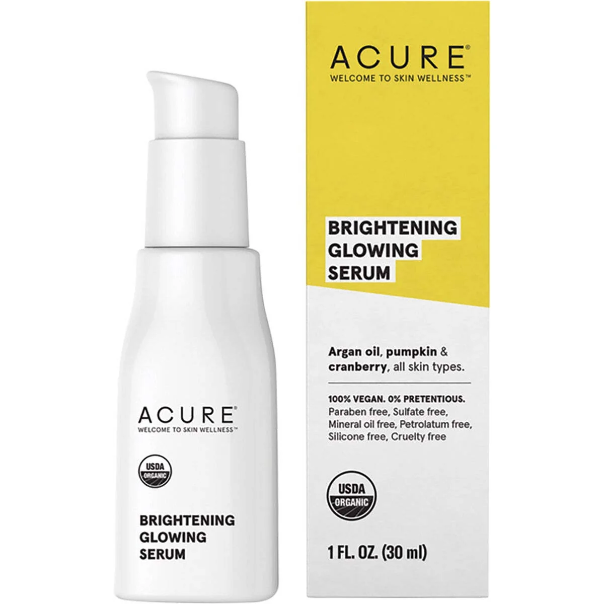 ACURE Brightening glowing serum