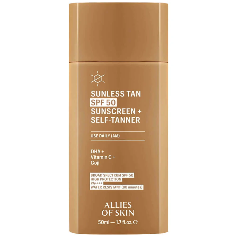 Allies of Skin Sunless Tan SPF50 Sunscreen + Self-Tanner
